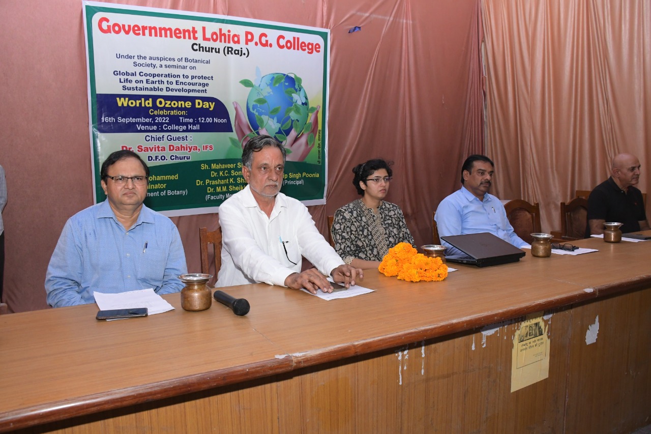 World ozone day 16.9.2022