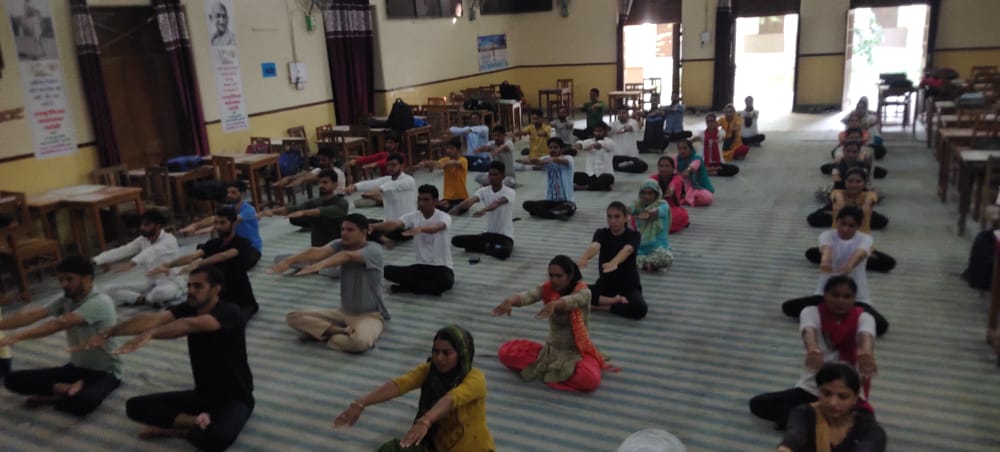Yoga in College